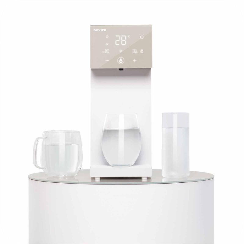 NOVITA Instant Hot/cold Water Dispenser - Sand Taupe (hydroplus) P6+ - SAND TAUPE-image 1