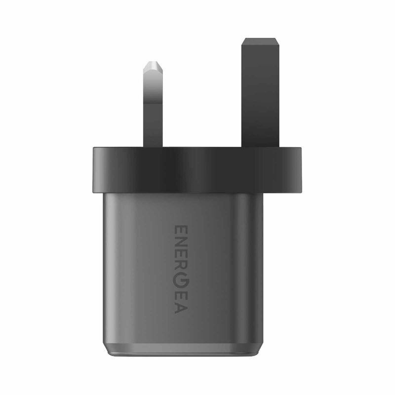 ENERGEA Ampcharge Gan20, 1c1a Pd/qc3.0 Wall Charger,20w (uk) - Gunmetal CHR-AC-GAN20UK-image 4