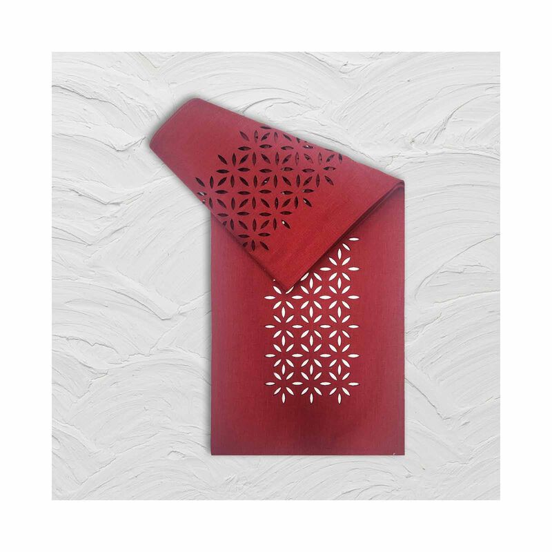 RAPEE Morocco Tablerunner Red (online) MOROCTRRED-image 4