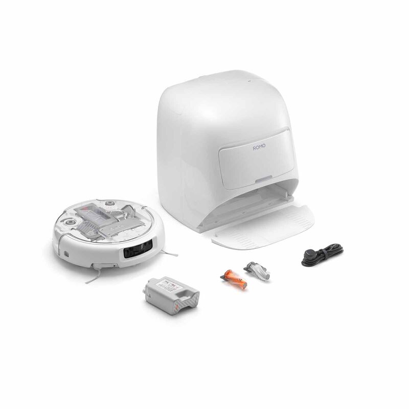 DJI White Base Station & Transparent Robot DJI ROMO A-image 7