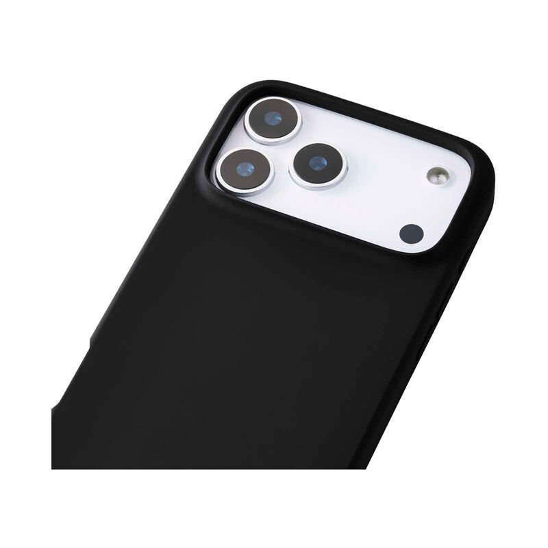 ELECOM Iphone 17 Pro Max Hybrid Case Silicone Color Type PM-A25DHVSCCBK-image 5