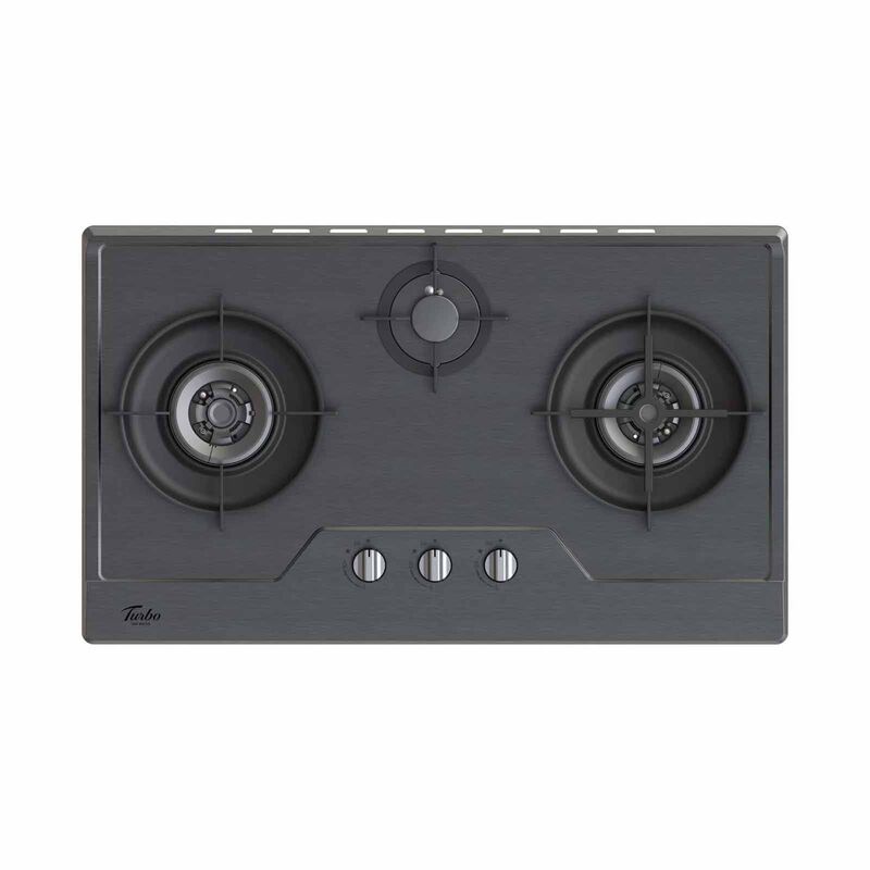 TURBO Built-in 3 Burner Gas Hob (86cm) (exclude Installation) TC333SS-GM-image 1