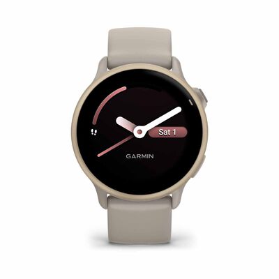 GARMIN Vivoactive 6 French Gray/paloma Cream Gold GM-010-02985-46