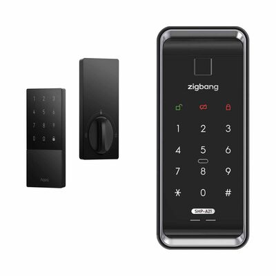 AQARA A+z* U50 (door) + Zigbang Shp-a21(gate) + Installation Black AQARA U50 (DOOR) + ZIGBANG SHP-A21(GATE) + INSTALL