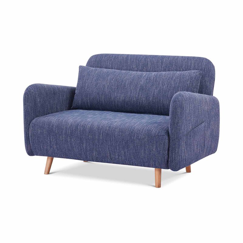 Single Sofa Bed Blue KALI-image 2