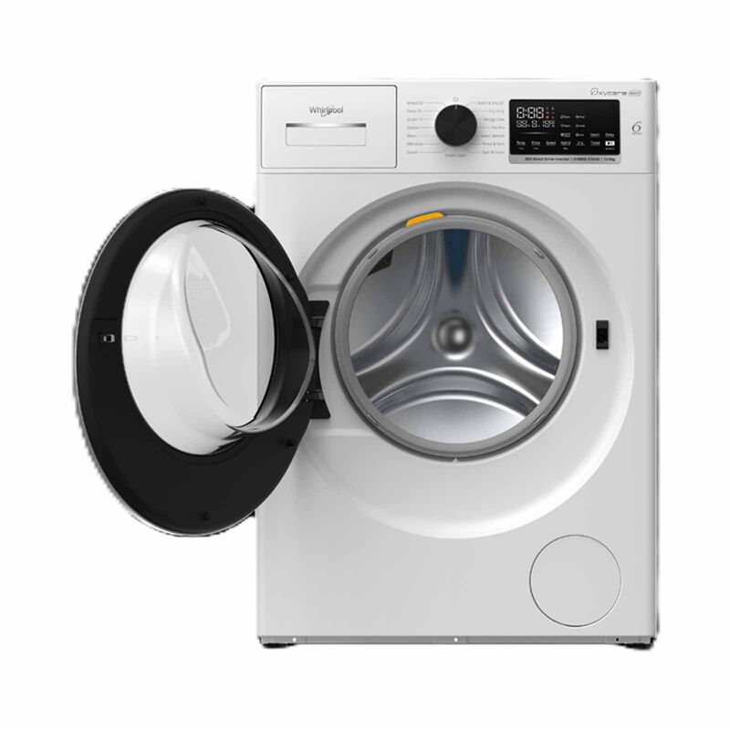 WHIRLPOOL Front Load Washer/dryer Combo - Glacier White (13kg/8kg) WWHD13802GW-image 9