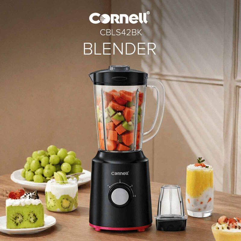 CORNELL Blender/grinder (1.5l) - Black CBLS42BK-image 6