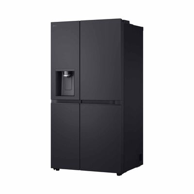LG Side By Side Fridge - Essence Black Steel (623l) GS-L6104EV