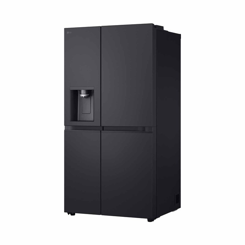 LG Side By Side Fridge - Essence Black Steel (623l) GS-L6104EV-image 1