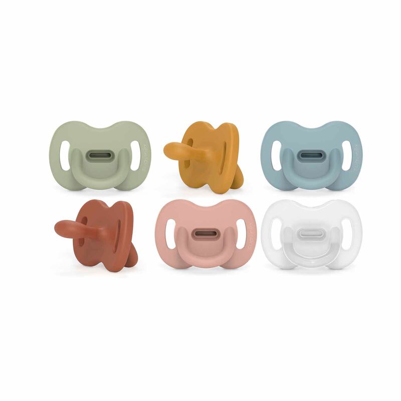 SUAVINEX All Silicone Soother With Sx Pro Physiological Teat 6-18m - Colour Essence Mustard (online) SMOOTHIE ULTRA LIGHT-image 2