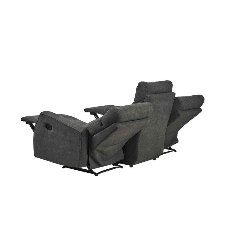 MIZU DESIG 3rr Seater Recliner (hl) Mto Half Leather Sofa ELLA-image 47