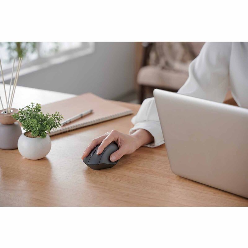 ELECOM 3 Btn Dual Mode Bt & Wireless Mouse - Black M-SH10MBSKBK-image 3