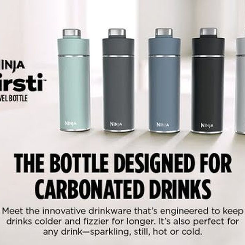 NINJA 700ml Thirsti Travel Bottle - Mint DW2401SMMT-image 9