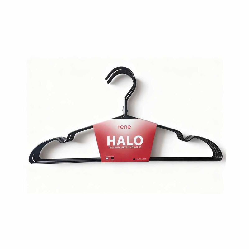 RENE Halo Hanger (matte Black)-3pcs E70631-image 1