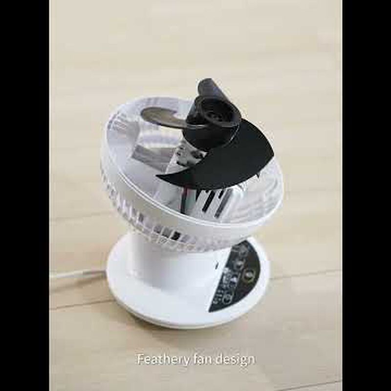 IRIS OHYAM 8 In Usb Portable Fan (white) PCFSC15TWH-image 9