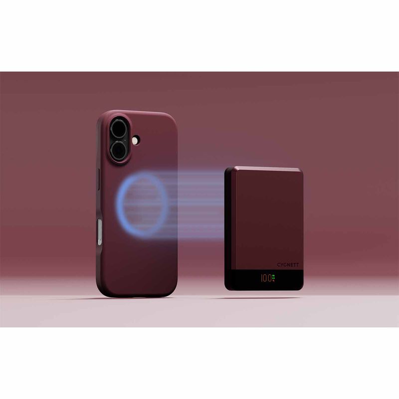 CYGNETT Magslim 10k Powerbank - Cherry CY5646PBCHE-image 2