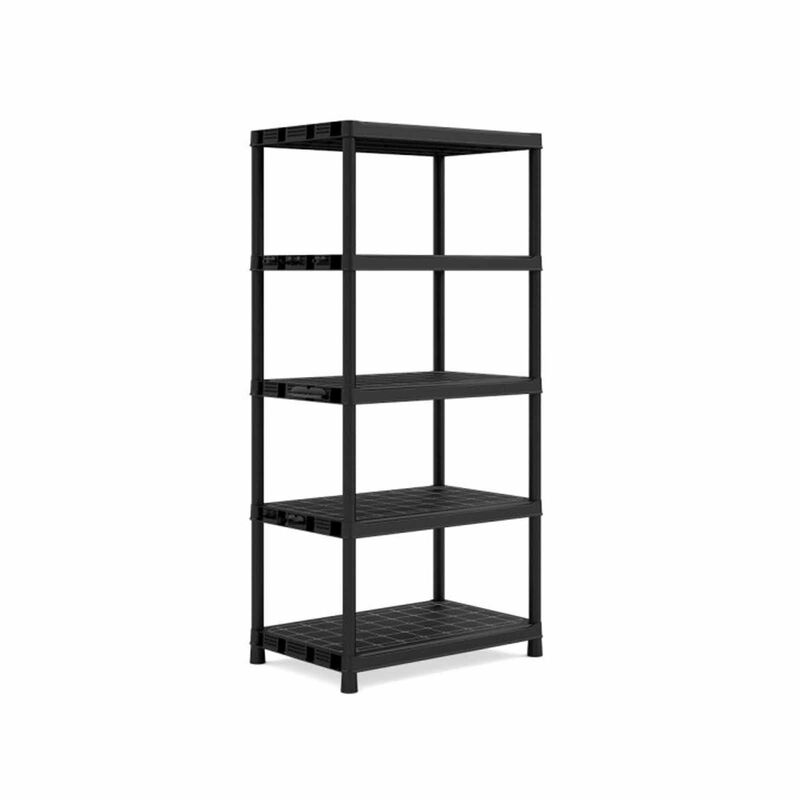 KETER Shelf Plus Xl / 5 Plastic Shelving With Tools Holder (exclude Installation) D-KS-20-9505-image 4