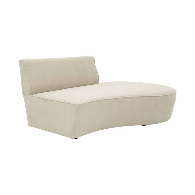 MUZE Left Chaise (fab) Taupe NIKKI-image 9