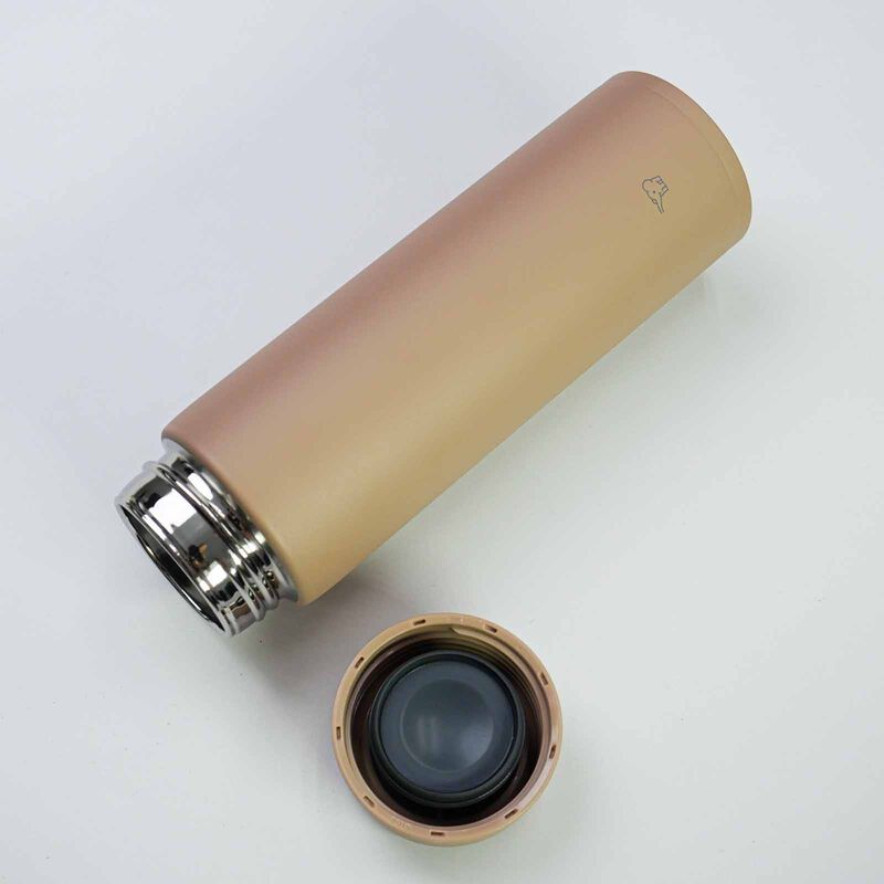 ZOJIRUSHI 0.50l Stainless Steel Twist-open Bottle - Pale Taupe SU-CA50TM-image 6