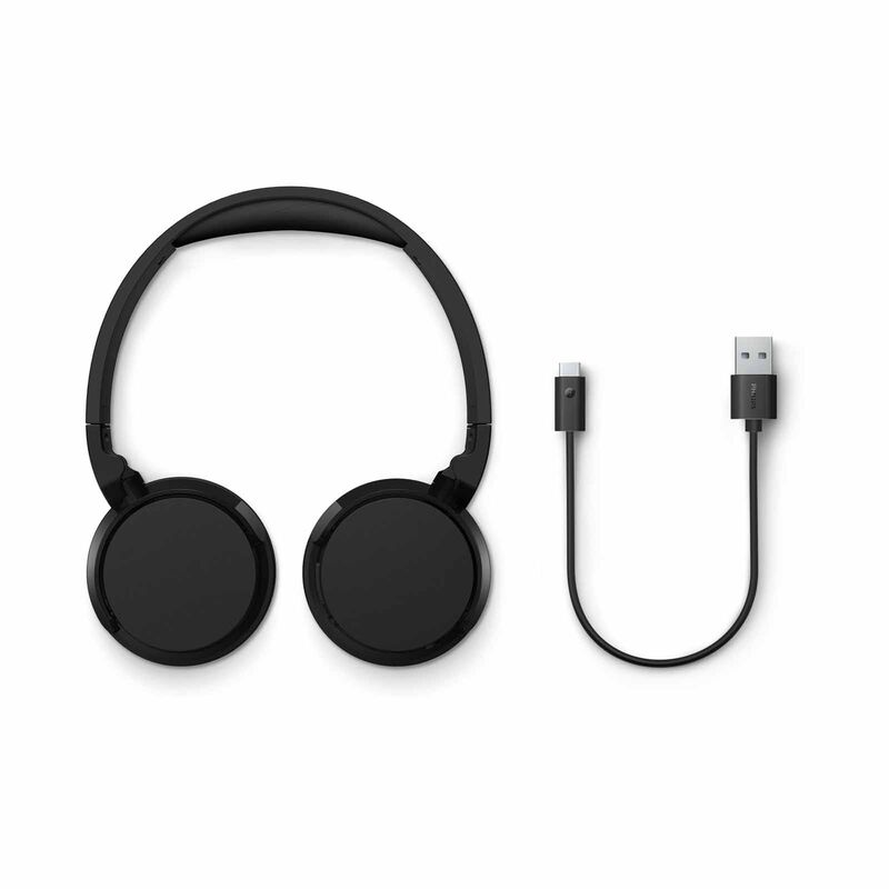 PHILIPS Wireless On-ear Headphone Black TAH4209BK/00-image 8