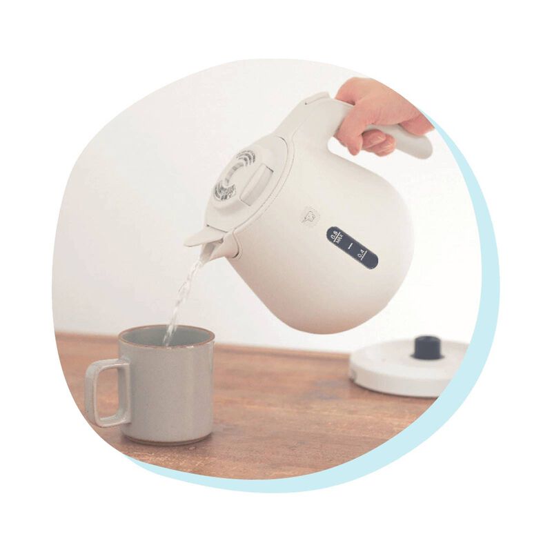 ZOJIRUSHI Kettle (1.0l) - White CK-DAQ10WA-image 4