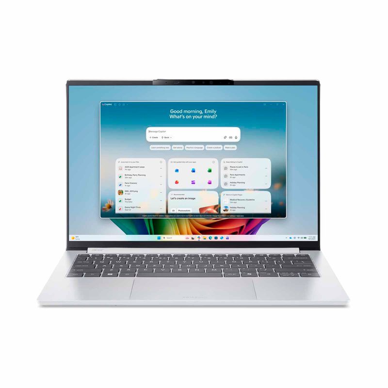 ACER 14in Intel Core Ultra X9 388h 32gb 1tb Ssd Win 11 Home Intel Arc B390 SWIFT GO 14 SFG14-I71-98GR (PLATINUM SILVER)-image 1