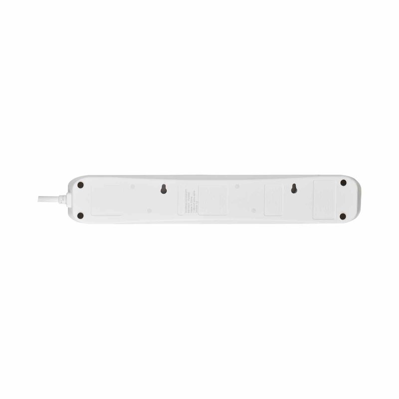 MASTERPLUG Individually 4 Gang Switched Surge Extension 2m SWSRGUAC2042PW-image 3