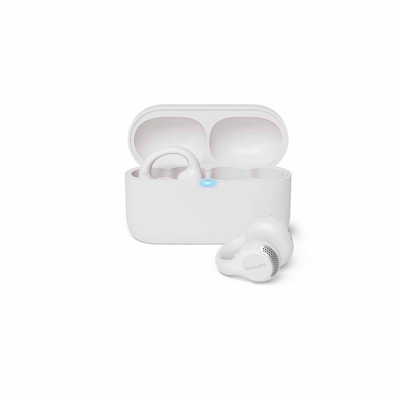 PHILIPS Open-ear True Wireless Earloop Design Earbuds White TAQ2000WT/97-image 1