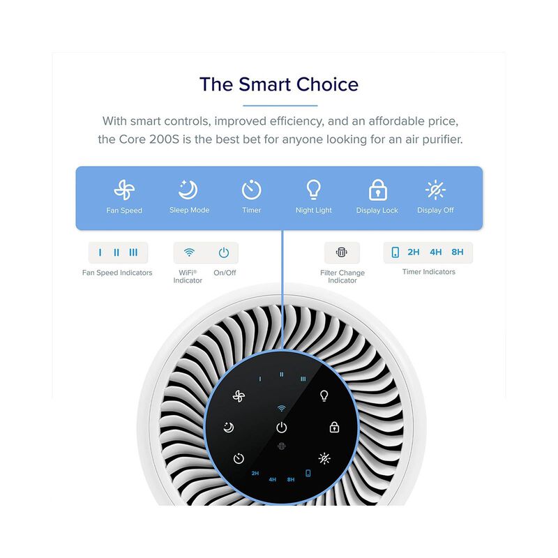 LEVOIT Levoit Air Purifier Core 200s CORE 200S-image 12
