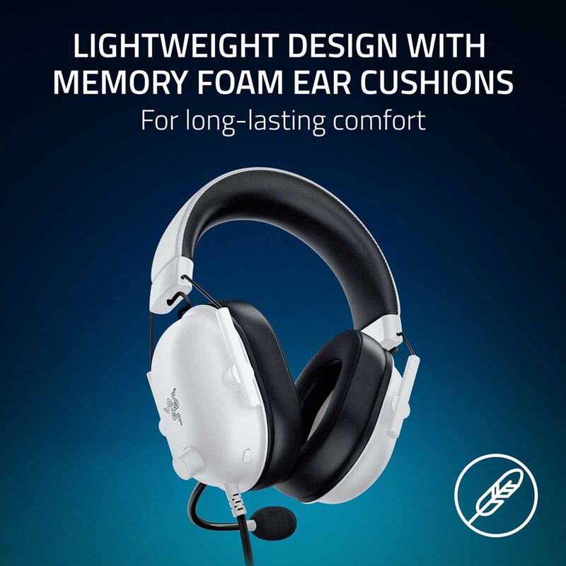 RAZER Blackshark V2 X For Playstation - Wired Esports Headset - White - Nasa + Ap Packaging RZ04-03241300-R3UA-image 6
