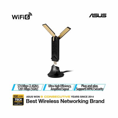 ASUS Dual Band Ax1800 Usb Wifi Adapter USB-AX56