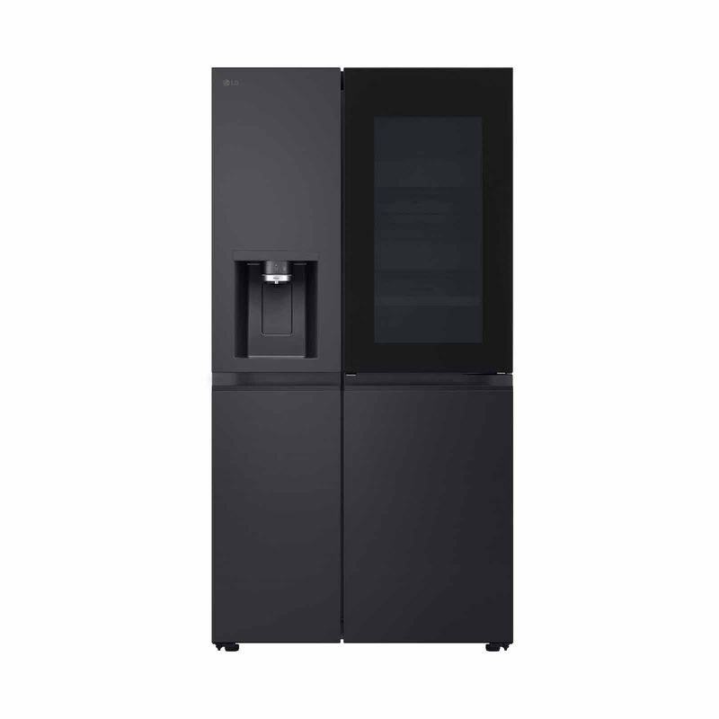 LG Muilt-door Instaview Fridge (628l) - Essence Black Steel GS-X6104EV-image 1
