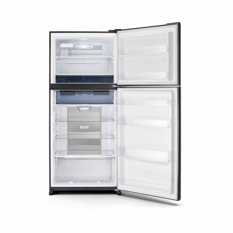 SHARP 2 Door Top Mount Fridge - Slate (523l) SJ-PG51A-G-image 3
