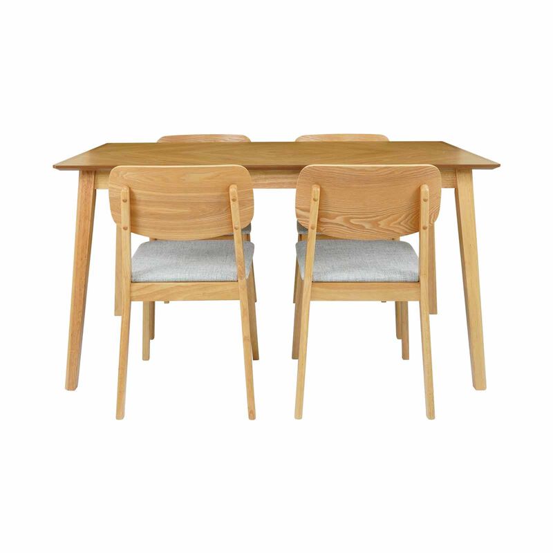 MUZE 5 Piece Dining Set GORDON-image 3
