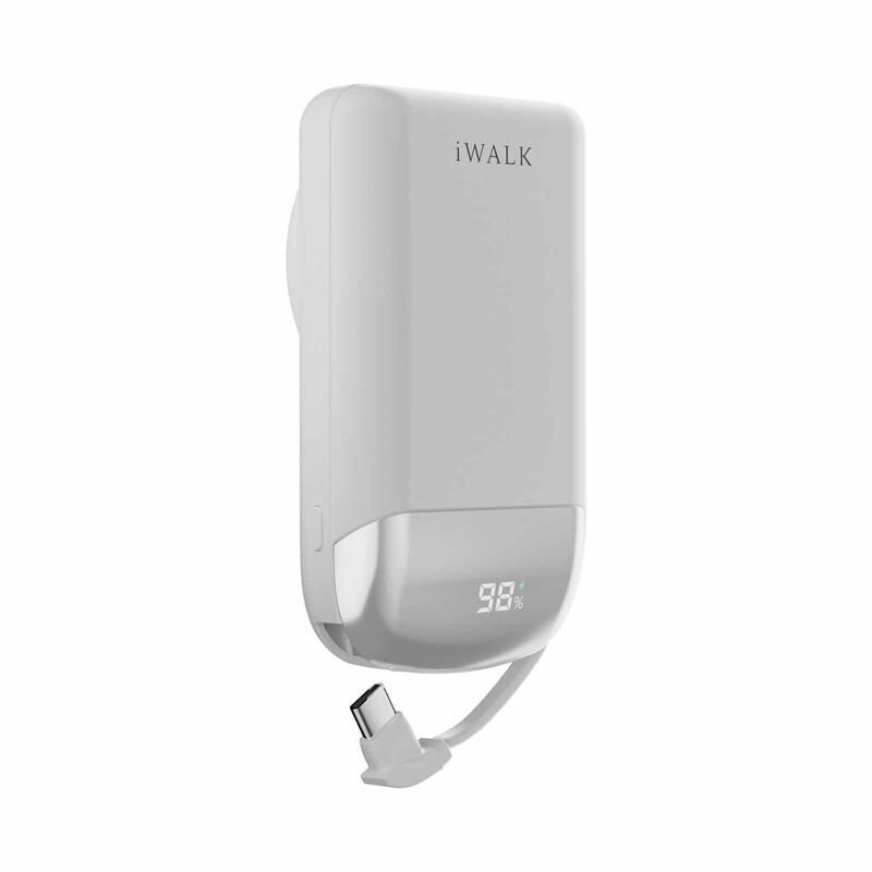 IWALK Power Hybrid Mini Wireless Powerbank (10,000mah) White MXB017-002A-image 2