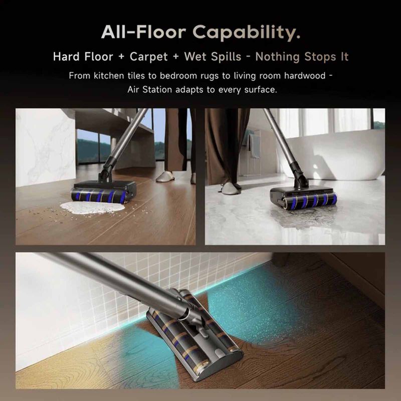 DREAME Air Station Auto-empty Cordless Stick Vacuum Cleaner DM-AIRSTVC-image 8