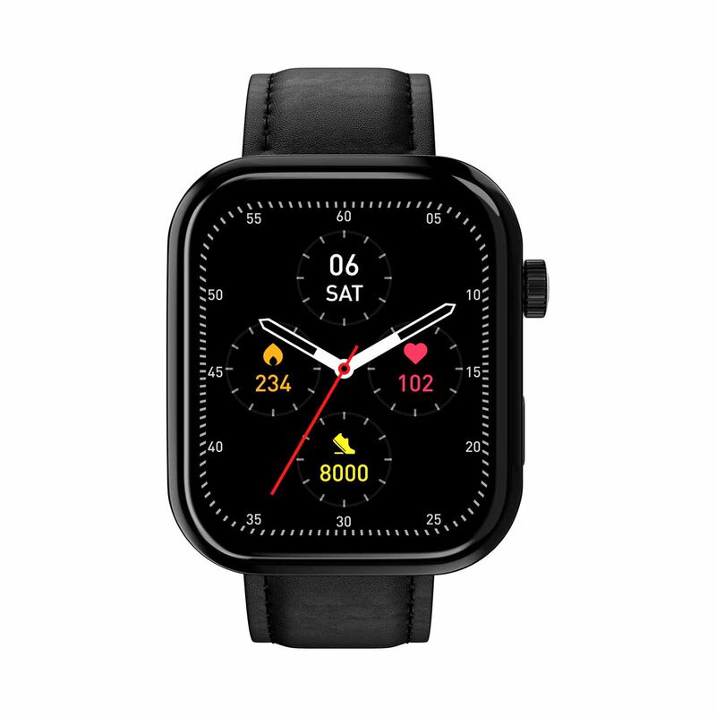 NOISE Colorfit Pro 5 Max Smartwatch - Classic Black WRB-SW-COLORFITPRO5MAX-LTHR-BLK_BLK-image 1