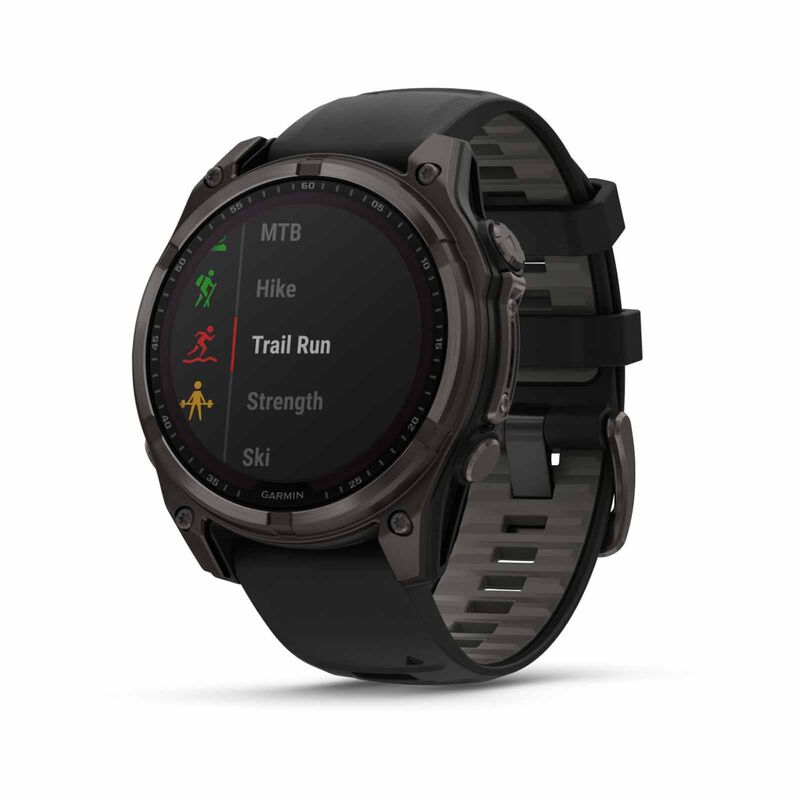 GARMIN Fenix 8 51mm Sapphire Solar Edition, Carbongray_black,black/pebblegray GM-010-02907-70-image 2