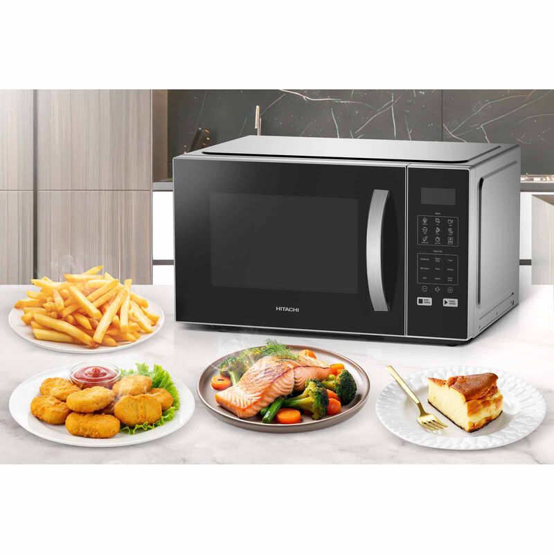 HITACHI Microwave Convection With Air Fryer (27l) HMR-DA2713 SLBK-image 2