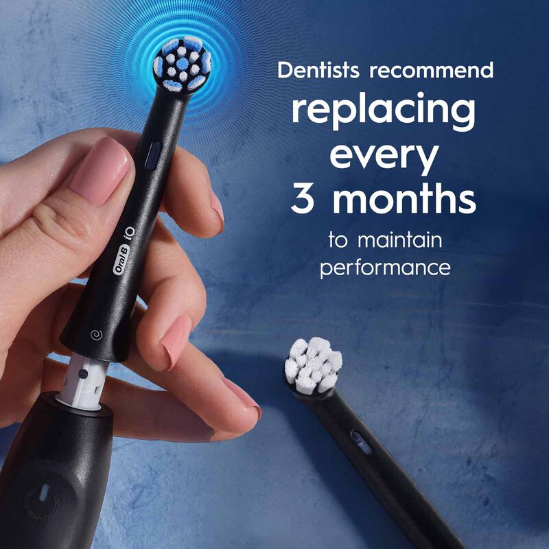 ORAL-B Oral-b Io Clean & Gum Protect (2pc) - Black IORB SBF-2-image 7