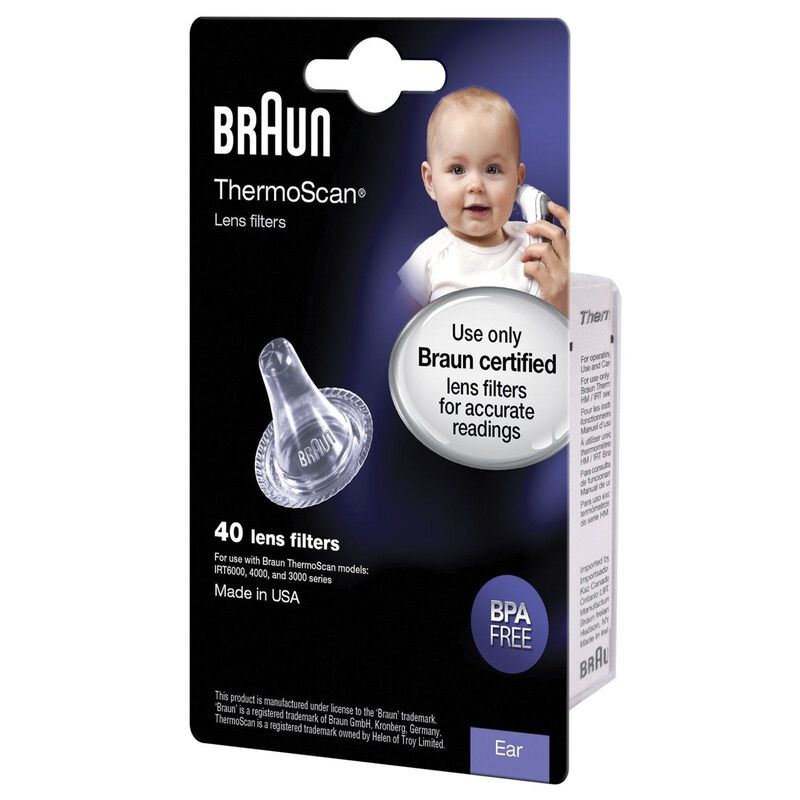 BRAUN Lens Filters - For Thermoscan LF40-image 2