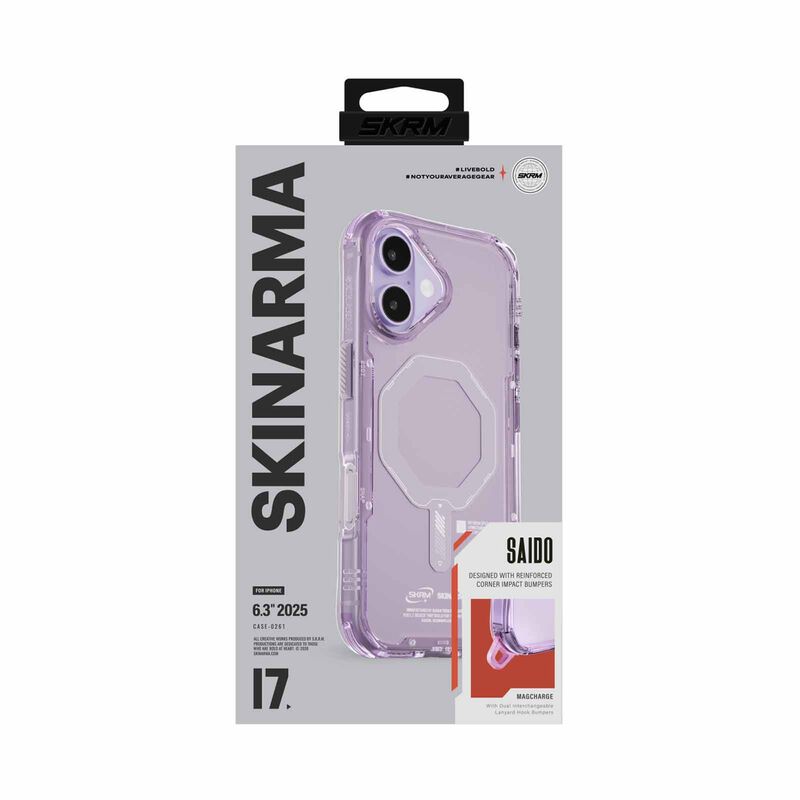 SKINARMA Iphone 17 (2025) 6.3" Saido (mag-charge) SK-2025IP6.3-SDOMS-LLC-image 1