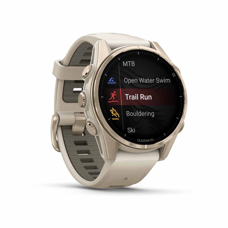 GARMIN Fenix 8 43mm Sapphire Amoled Edition, Soft Gold Ss/fog Gray GM-010-02903-18-image 3