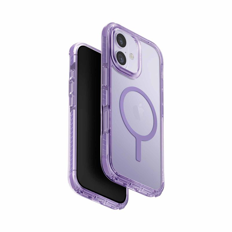 UNIQ Hybrid Iphone 17 (2025) 6.3 Magclick Charging Combat - Pale Lilac UNIQ-IP6.3(2025)-COMMPLIL-image null