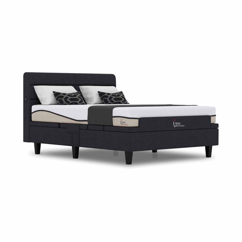 MAXCOIL Una Adjustable Bed + Melody Mattress Queen Size UNA MOTORISED ADJUSTABLE BED + MELODY MATT-image 1