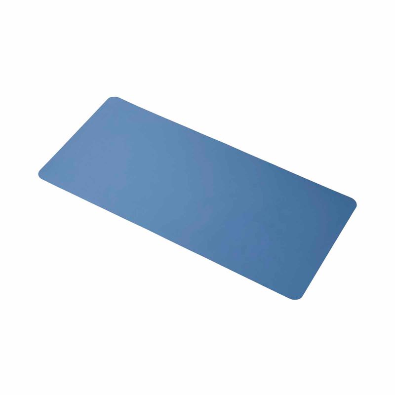 ELECOM Soft Leather Large Desk Mat Blue MP-DM04LBU-image 1