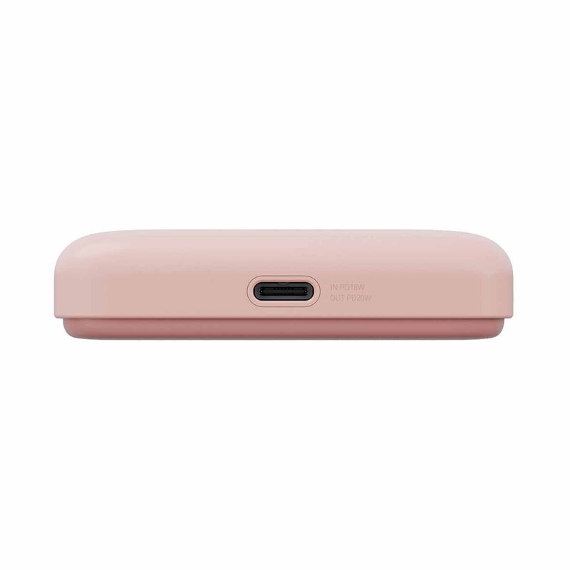 BAZIC Gopower Snap 5k, 3in1 5000mah Wireless Powerbank With Apple Watch Charger - Peach GPW-SNAP5K-PNK-image 5