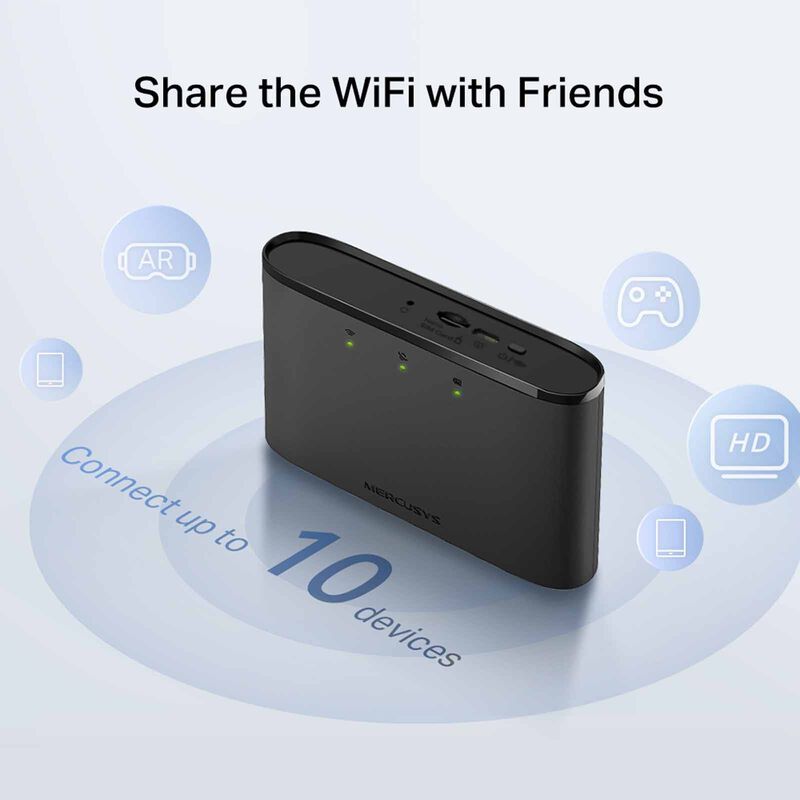 TP LINK 4g Lte Mobile Wi-fi MERCUSYS MT110-image 6