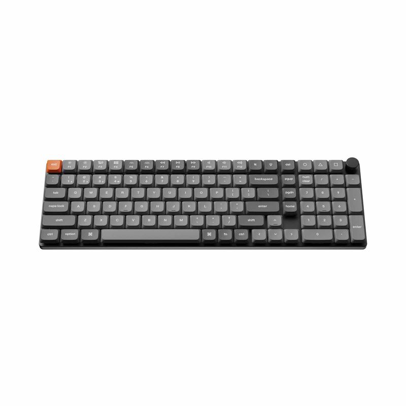 KEYCHRON K17 Max Qmk Wireless Custom Mechanical Keyboard, 96% 100 Key, Knob, Brown Switch, Rgb Backlight, Hot KYCN-K17M-H3-image 4