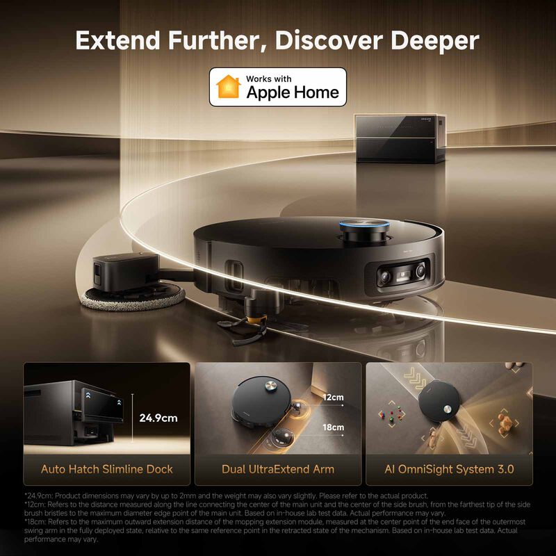DREAME X60 Master Extreme Robot Vacuum Cleaner DM-X60MEX-GL-image 5